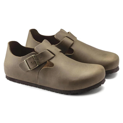Birkenstock London Oiled Leather Shoes