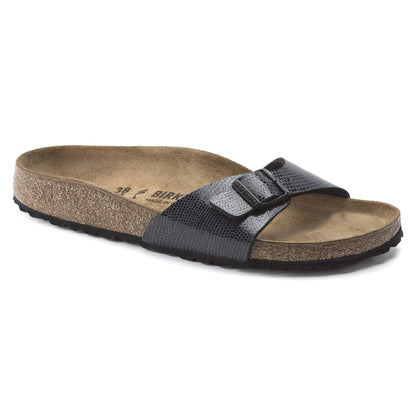 Birkenstock Unisex Madrid Bs Birko-Flor Magical Metallic Midnight