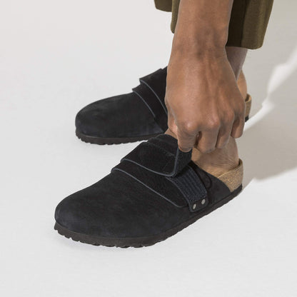 Birkenstock Nagoya Nubuck Leather Desert Buck Black