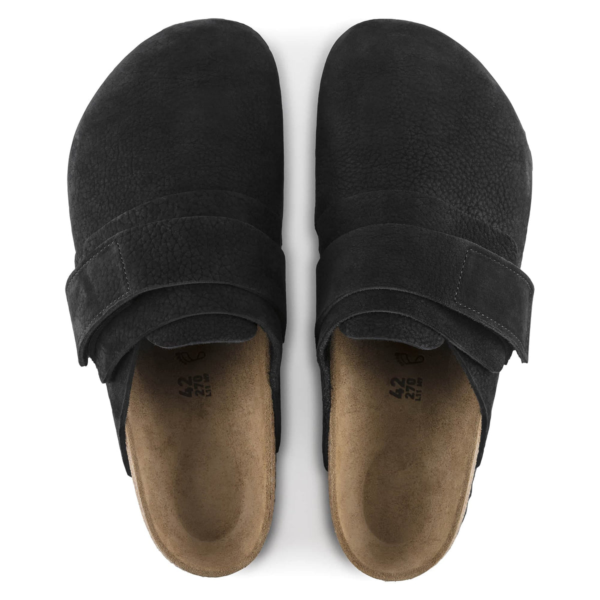 Birkenstock Nagoya Nubuck Leather Desert Buck Black