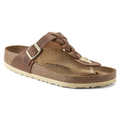 Birkenstock Women's Gizeh Braid Oiled Leather Sandals