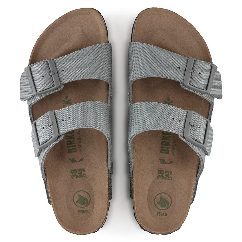 Birkenstock Arizcona Vegan Textile Coin Stone