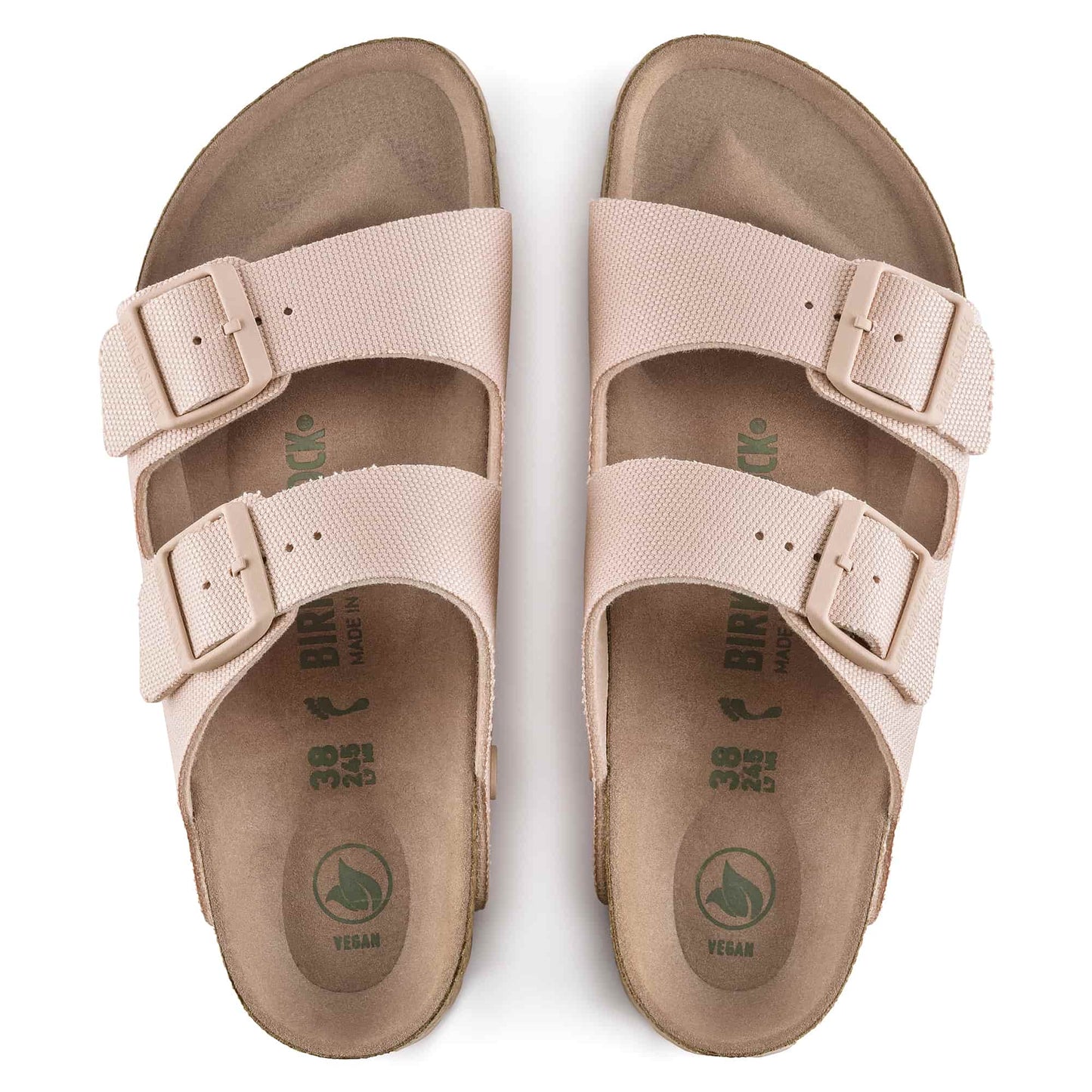 Birkenstock Arizona Vegan Textile Soft Pink