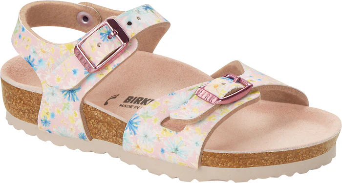 Birkenstock Rio Kids Birko-Flor Pastel Floral