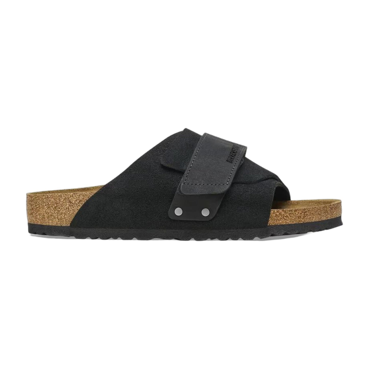 Birkenstock Kyoto Nubuck/Suede Leather Black