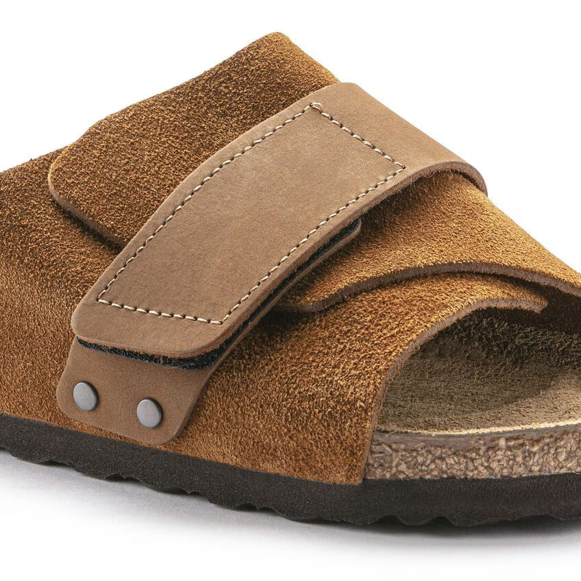 Birkenstock Kyoto Nubuck/Suede Leather Mink