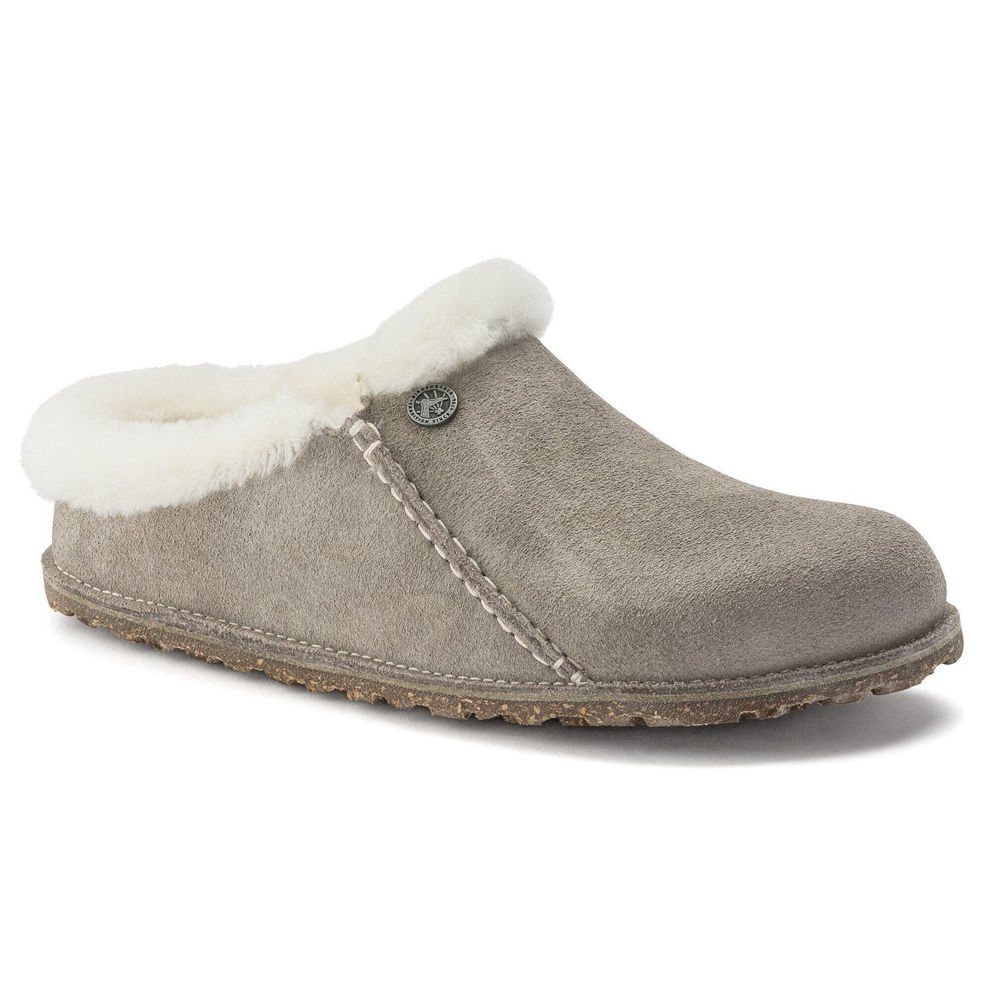 Birkenstock Unisex Zermatt Suede Leather Stone Coin