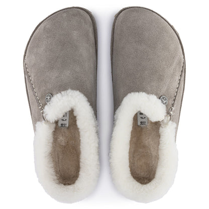 Birkenstock Unisex Zermatt Suede Leather Stone Coin