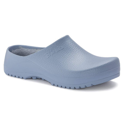 Birkenstock Unisex Super-Birki Shearling Polyurethane Dusty Blue