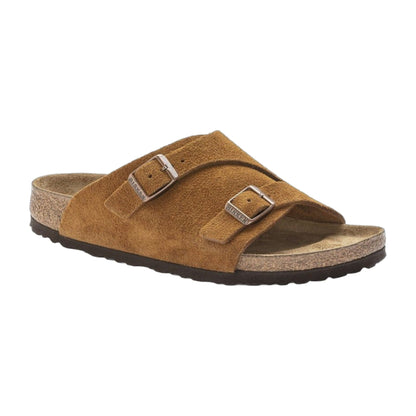 Birkenstock Unisex Zurich Bs Suede Leather Mink