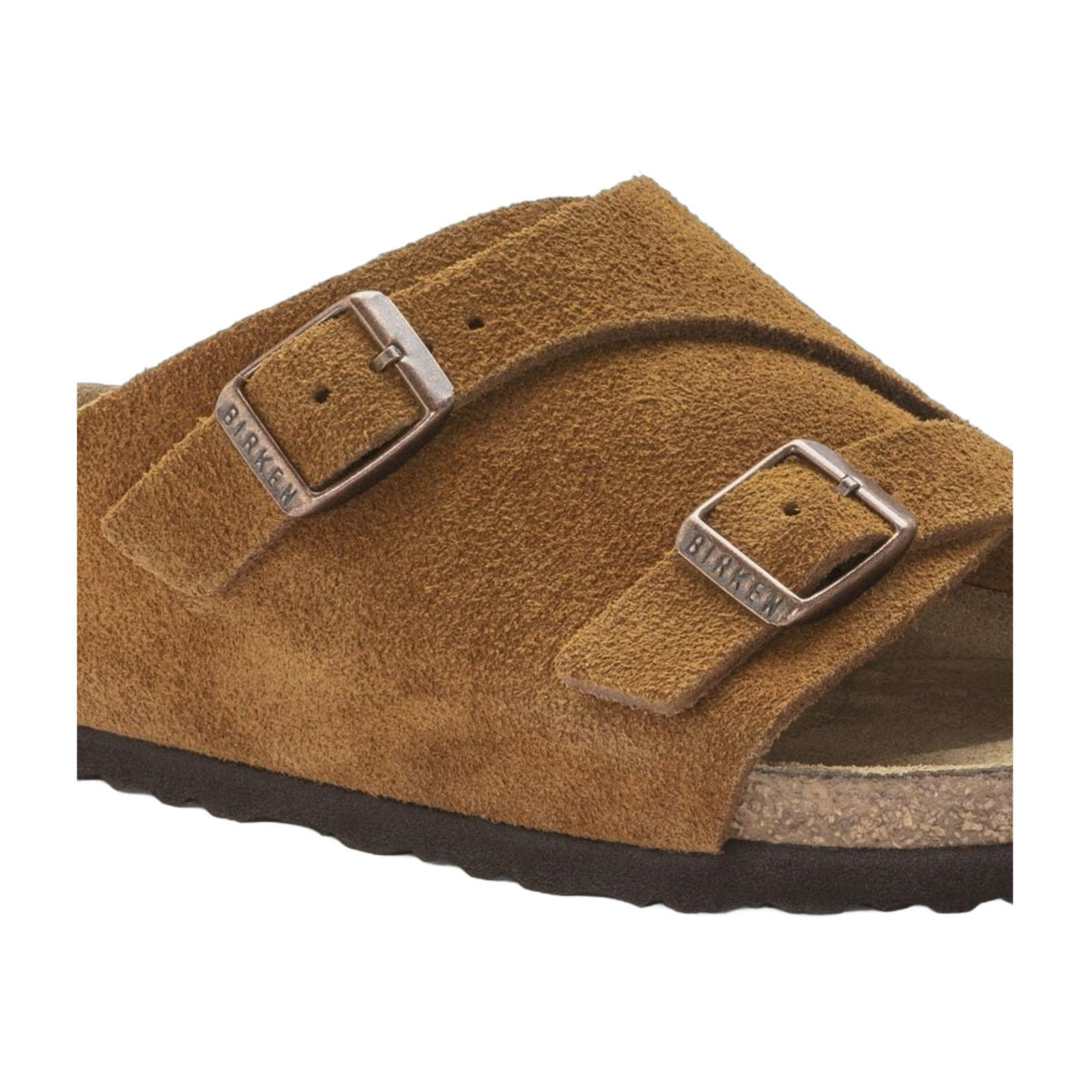 Birkenstock Unisex Zurich Bs Suede Leather Mink