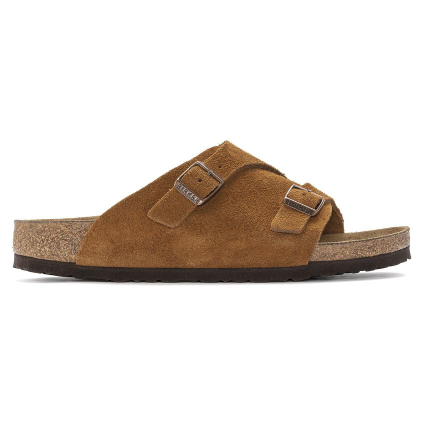 Birkenstock Unisex Zurich Bs Suede Leather Mink