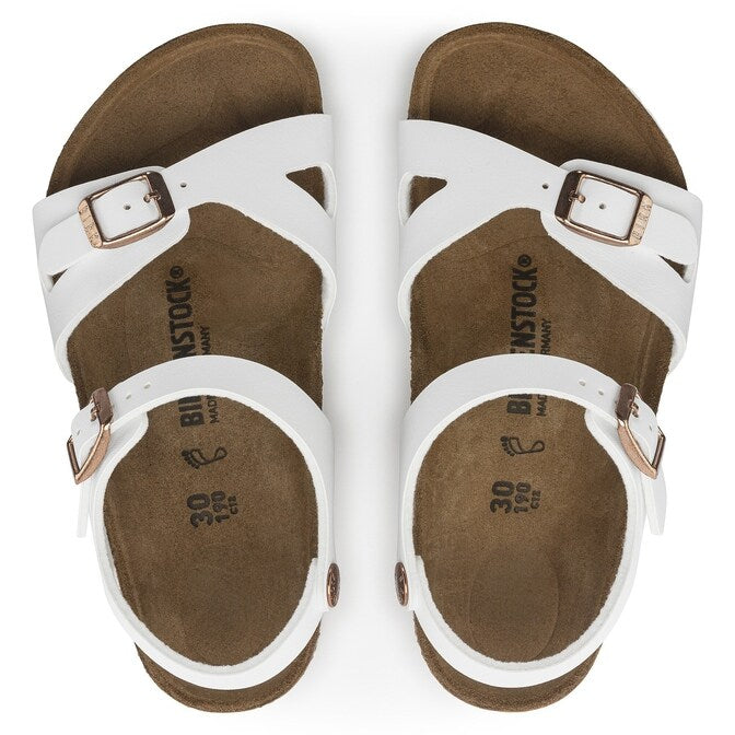 Birkenstock Rio Kids Birko-Flor White
