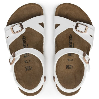 Birkenstock Rio Kids Birko-Flor White