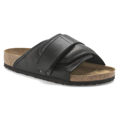 Birkenstock Unisex Kyoto Padded Natural Leather Puff Pack Black