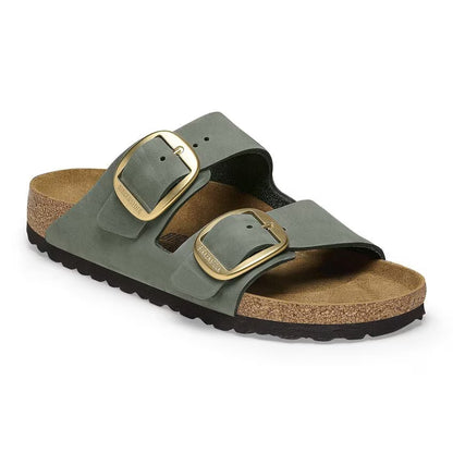 Birkenstock Arizona Big Buckle Nubuck Leather Thyme
