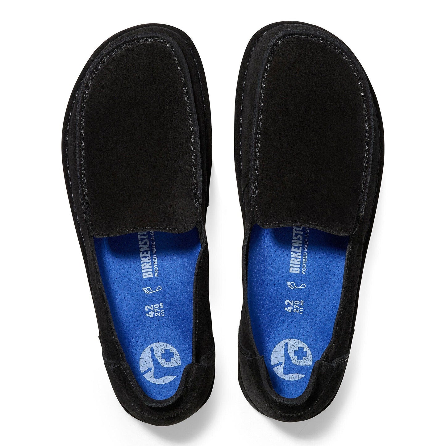 Birkenstock Unisex Utti Suede Leather Black