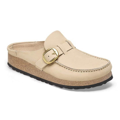 Birkenstock Unisex Buckley Nubuck Leather Sandcastle
