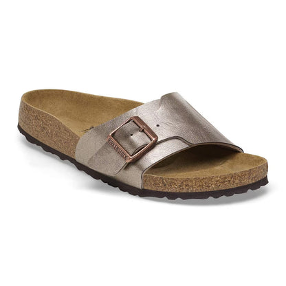Birkenstock Unisex Catalina Birko Flor Graceful Taupe
