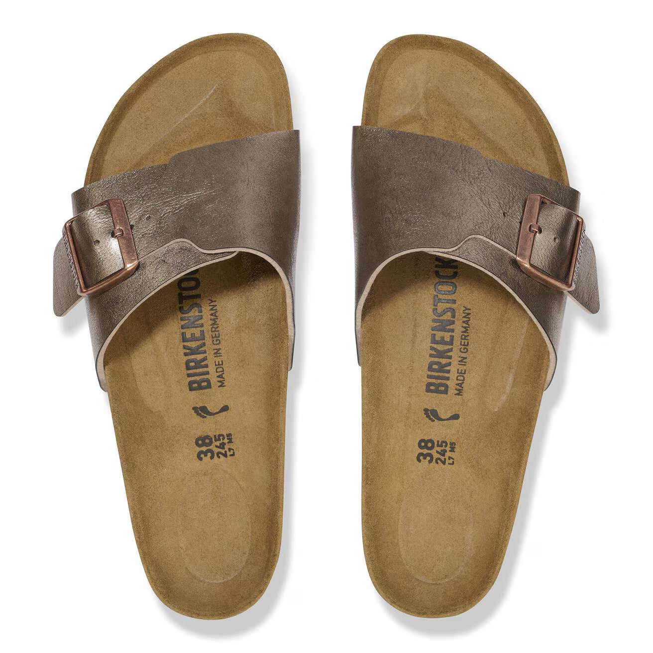 Birkenstock Unisex Catalina Birko Flor Graceful Taupe