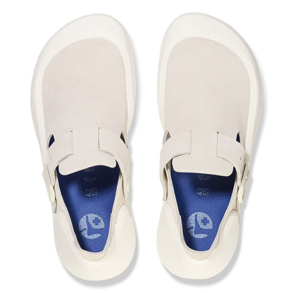 Birkenstock Unisex Reykjavik Nubuck Leather Antique White