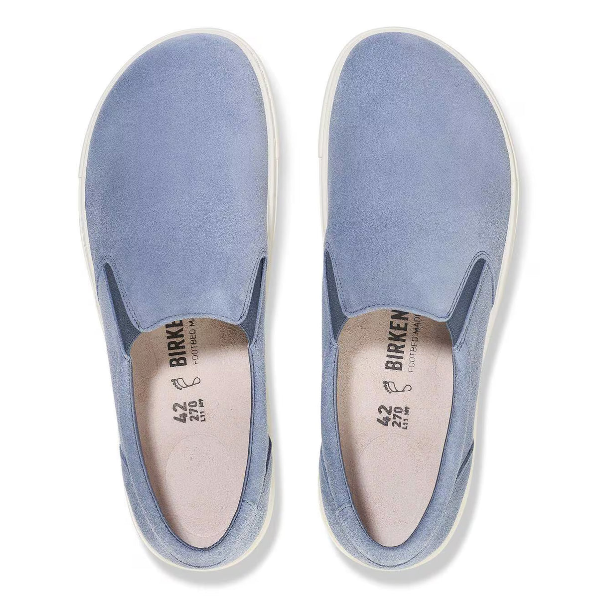 Birkenstock Unisex Oswego Suede Leather Elemental Blue