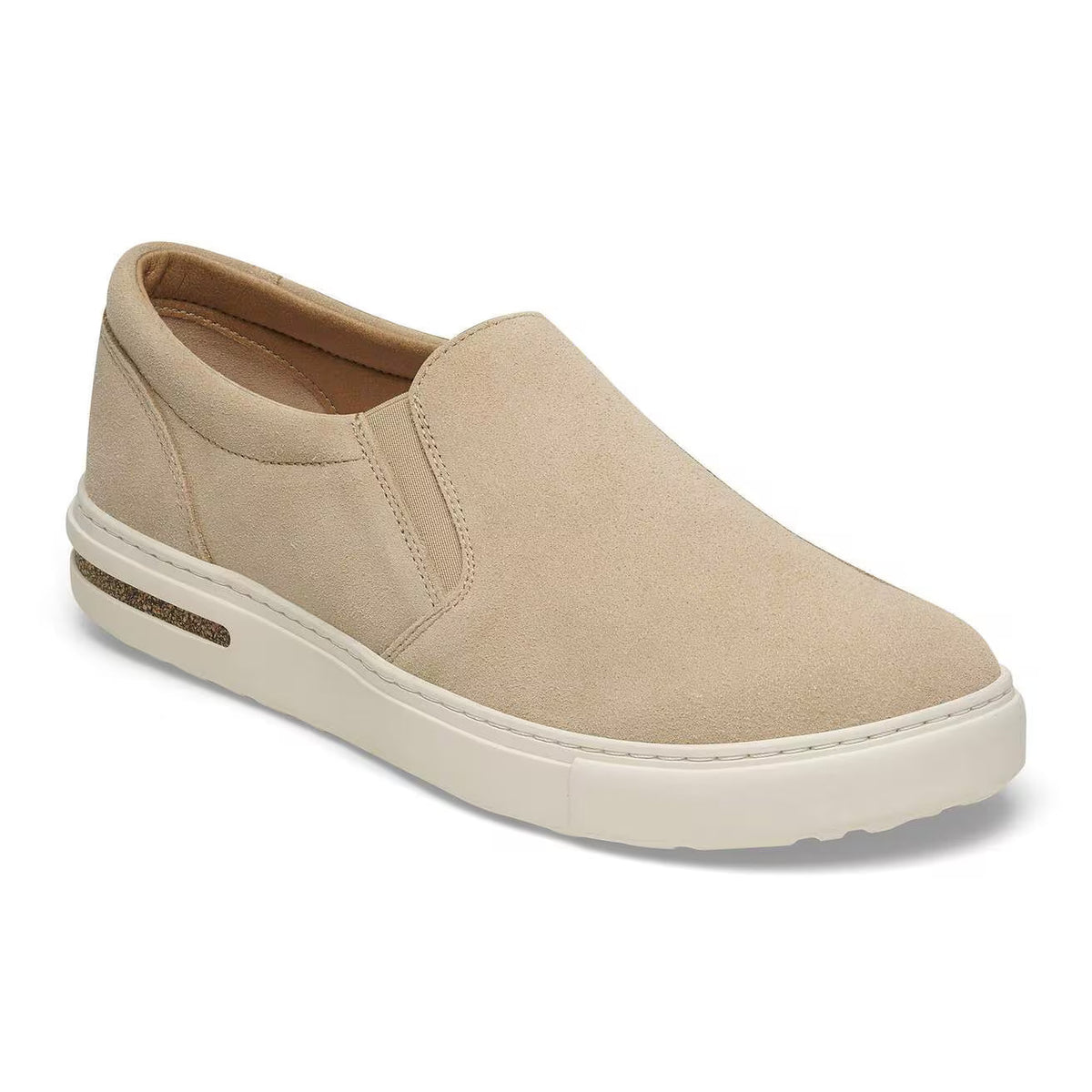 Birkenstock Unisex Oswego Suede Leather Sandcastle