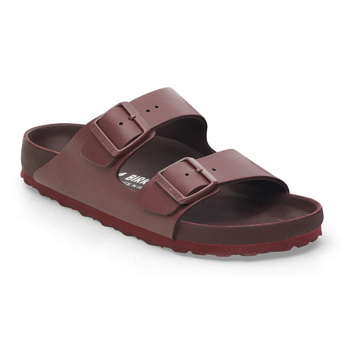 Birkenstock Unisex Arizona Natural Leather Exquisit Zinfandel