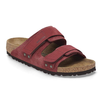 Birkenstock Unisex Uji Nubuck Leather Zinfandel