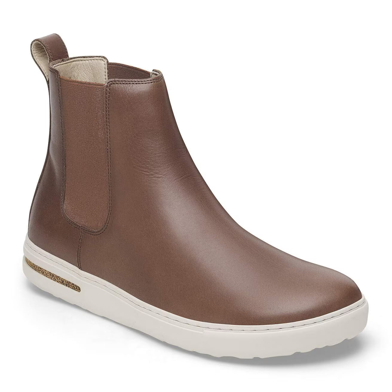 Birkenstock Unisex Bend Chelsea Natural Leather Cognac