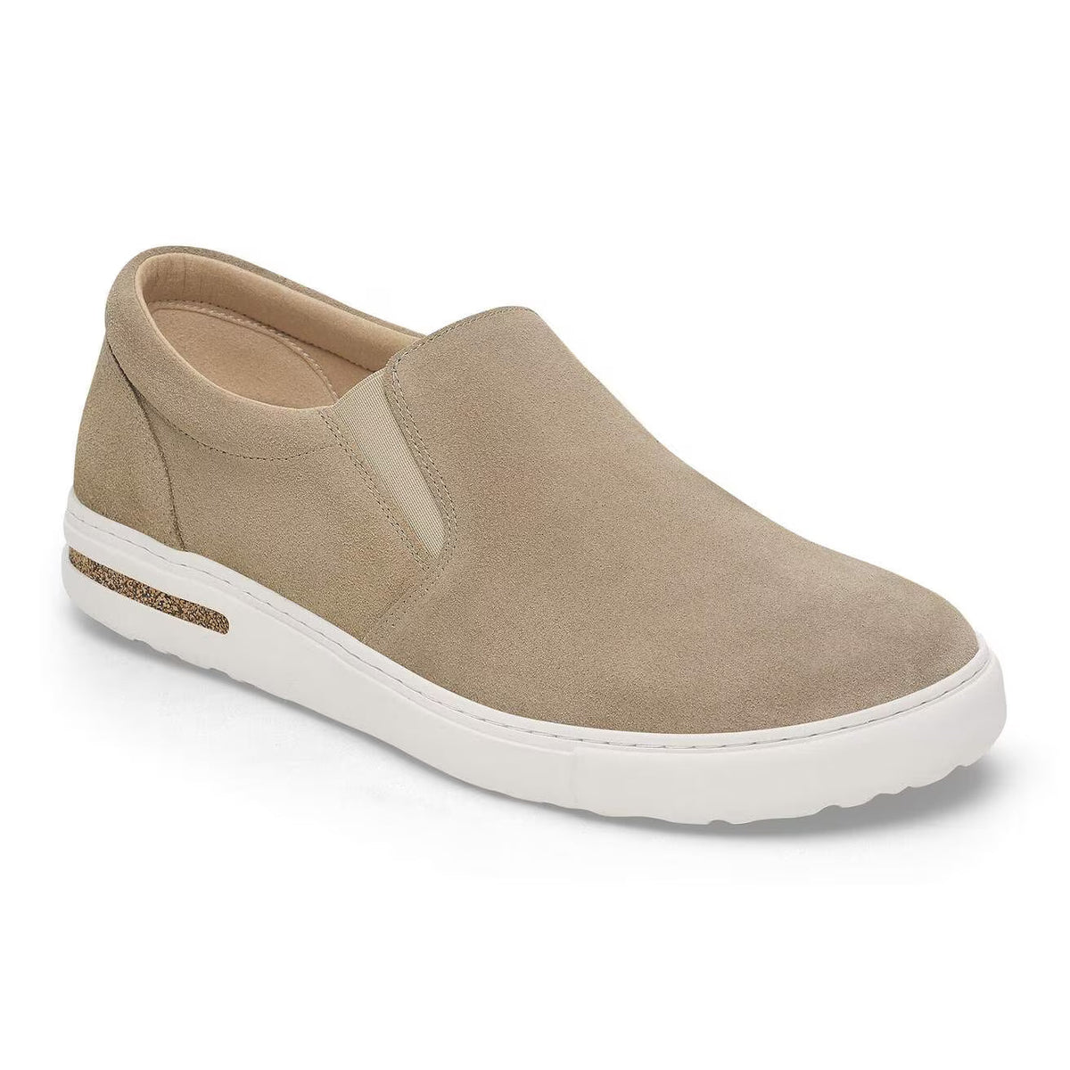 Birkenstock Unisex Oswego Suede Leather Taupe