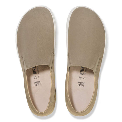 Birkenstock Unisex Oswego Suede Leather Taupe