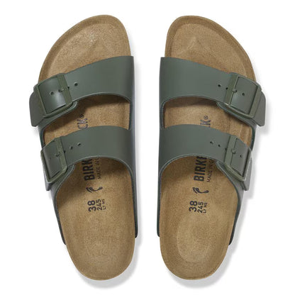 Birkenstock Unisex Arizona Natural Leather Thyme