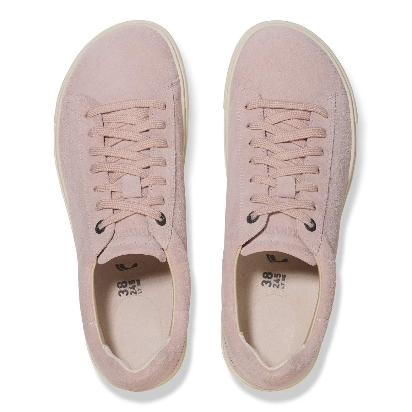 Birkenstock Unisex Bend Low Leather Light Rose