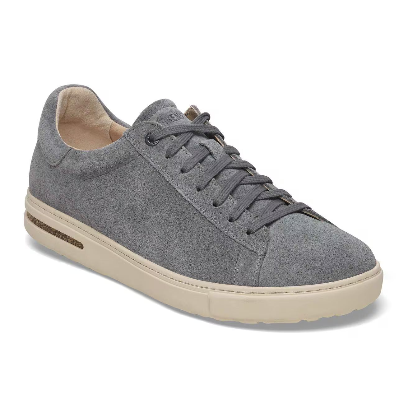 Birkenstock Unisex Bend Low Suede Leather Basalt Gray