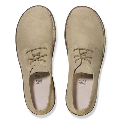 Birkenstock Unisex Uppsala Low Suede Leather Faded Khaki