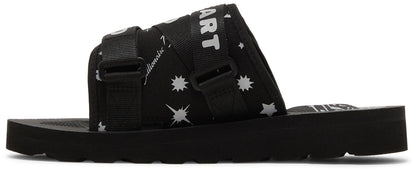 Billionaire Boys Club Men's Spacewalker Ii Slide 'Heart And Mind Black'