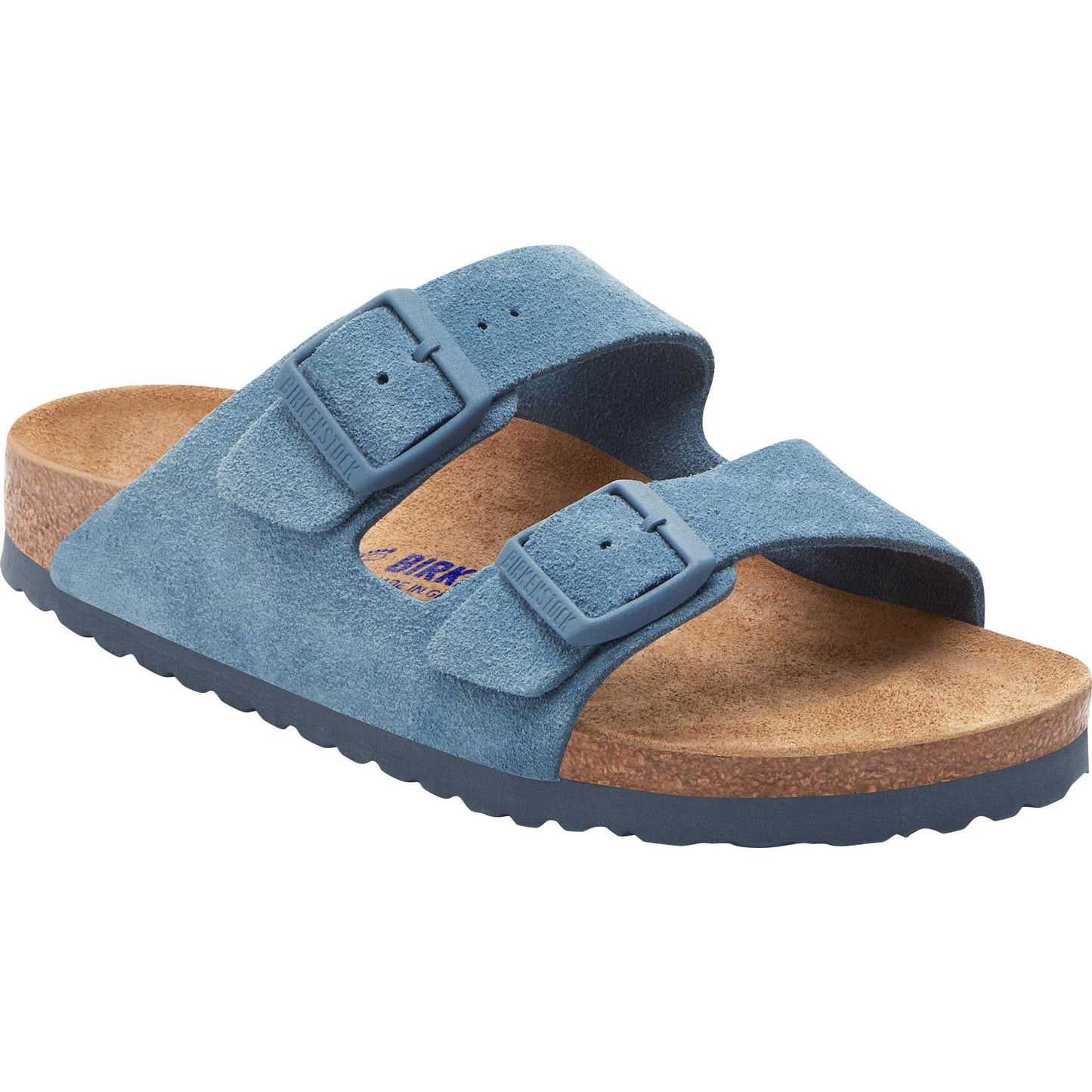 Birkenstock Arizona Suede Leather Soft Footbed Sandals Narrow