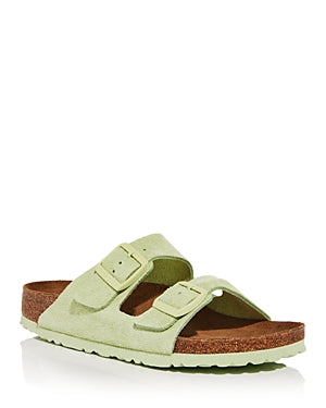 Birkenstock Arizona Suede Leather Soft Footbed Sandals Narrow