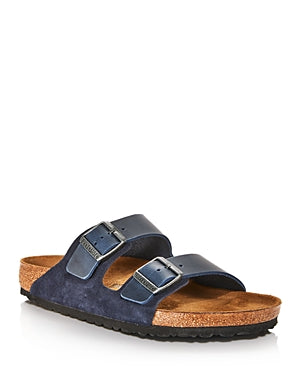 Birkenstock Arizona Mixed Leather Sandals Regular