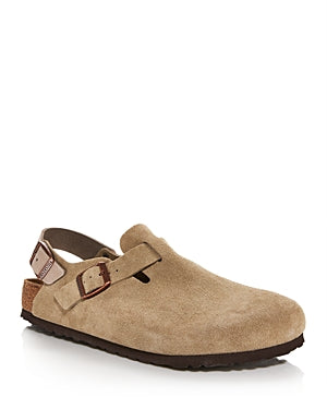 Birkenstock Tokio Ll Suede Leather Clogs Regular