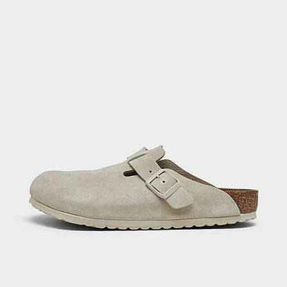 Birkenstock Boston Soft Footbed Suede Clog Shoes