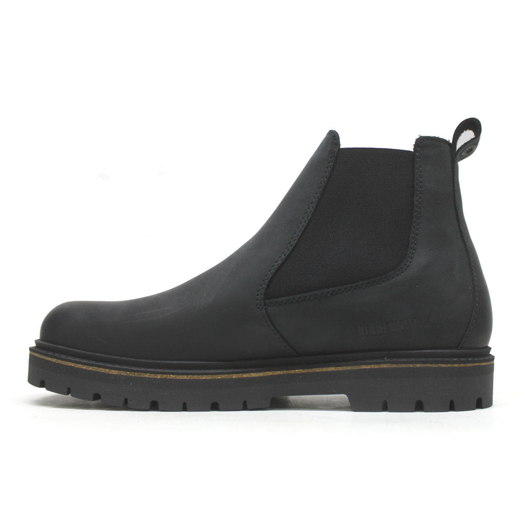 Birkenstock Stalon Nubuck Leather Black