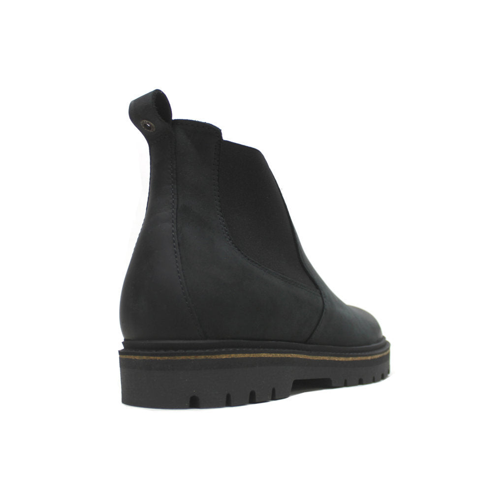 Birkenstock Stalon Nubuck Leather Black