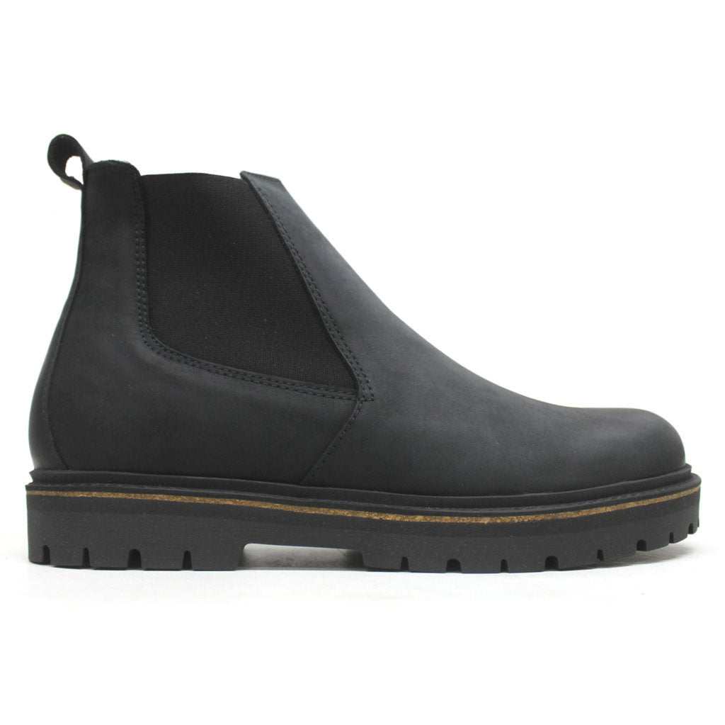Birkenstock Stalon Nubuck Leather Black