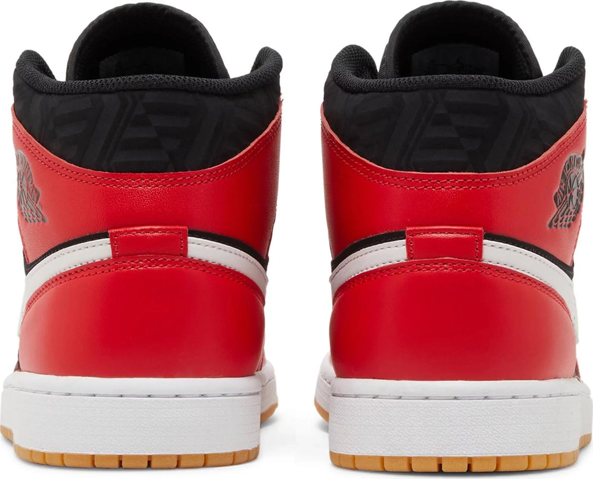 Air Jordan Men's Retro 1 Mid Se 'Christmas' Sneakers
