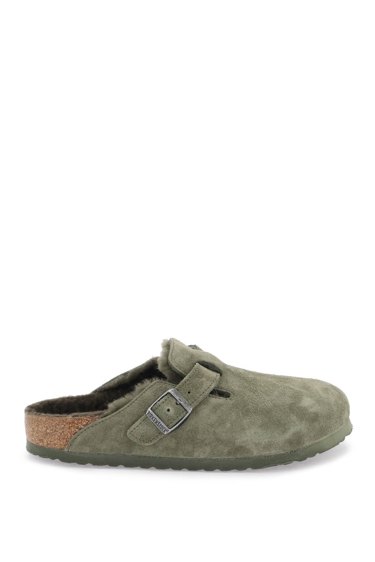 Birkenstock Girls Boston Shearling Clogs