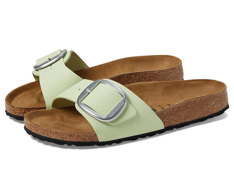 Birkenstock Madrid Big Buckle Nubuk Leather Sandals