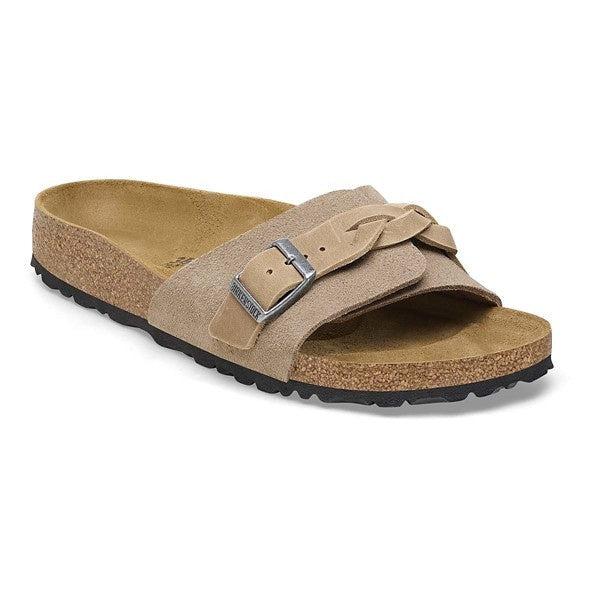 Birkenstock Boston Braided Narrow Suede Clog