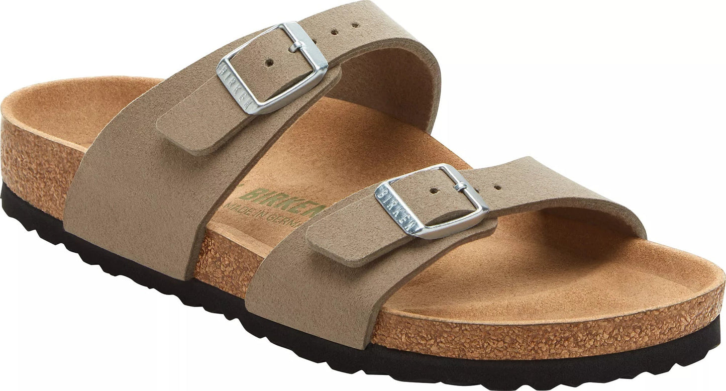 Birkenstock Unisex Sydney Synthetics Soft Birki Vegan Gray Taupe